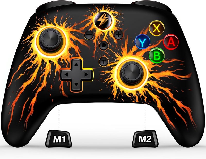 Svetaecho Wireless Switch 2 Controller for Nintendo Switch Controller/Lite/OLED, LED Wired PC Game Joysticks-Wireless iOS/Android Remote, Nintendo Game Accessories Interactive Gaming Figures - Image 1